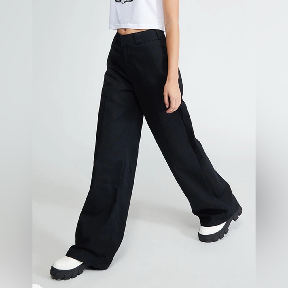 Pacsun Fivestar Wide Leg‎ high rise women’s size 3/26 color black